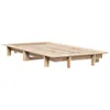 Massivholzbett ohne Matratze 90x190 cm Kiefernholz Produktbild-Vorschau 2