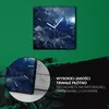 Coloray Uhr auf Leinwand 30x30 cm Wand Uhr Dekoration Produktbild-Vorschau 5