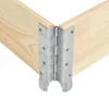Letto rialzato 100x100 cm in legno di pino massiccio Anteprima dell’immagine prodotto 3