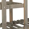 Dřevěný stojan na květiny šedý, RD26329 Náhled obrázku produktu 6