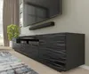 TV-meubel AURA 200 cm, SAHARA, zwart, satijnlook, geschikt Productafbeelding-voorbeeld 10