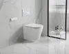 Wand-WC Set Nakia Tiefspüler ohne Spülrand kurz weiß matt Produktbild-Vorschau 3