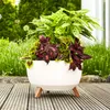 SIENA GARDEN Pflanzgefäß OSLO weiß 47 cm Produktbild-Vorschau 7