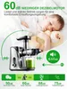 AMZCHEF Entsafter Gemüse und Obst, Entsafter Slow Juicer Produktbild-Vorschau 3