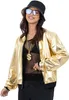 Smiffys - Jacke Kostüm - Herren/Damen Uni SM2995 (M) (Gold) Produktbild-Vorschau 2