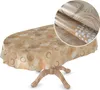 Tischdecke Wachstuch LUXURY Ornamente Beige Robust Produktbild-Vorschau 1