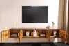 riess-ambiente TV-Board SCORPION 200cm braun massives Produktbild-Vorschau 6