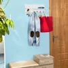 SoBuy Nástenný vešiak na kabáty, Nástenné háčiky, Kúpeľňová Náhľad obrázku produktu 2
