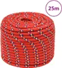vidaXL Bootsseil Rot 14 mm 25 m Polypropylen -  Seile Produktbild-Vorschau 8