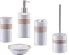 Zeller WC-Bürste, beige/braun, Keramik Ø9,5x33 Produktbild-Vorschau 2