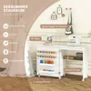 COSTWAY 2 in 1 Mobile da cucito e scrivania pieghevole, Anteprima dell’immagine prodotto 5