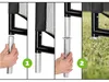 Porta da calcio EXIT, modello Coppa Stahl, colore nero Anteprima dell’immagine prodotto 7