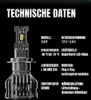 2 Stück H7 LED-Scheinwerferlampe, hohe Helligkeit, 10.000 Produktbild-Vorschau 2