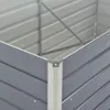 vidaXL Zvýšená posteľ 160 x 80 x 45 cm Pozinkovaná oceľ Náhľad obrázku produktu 5