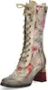 Laura Vita Schnürstiefel Beige Produktbild-Vorschau 1
