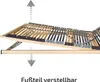 Lattenrost 90x200cm 42 Leisten verstellbar Fertig Montiert Produktbild-Vorschau 8