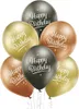 Luftballon Ø30cm Happy Birthday | 6 Stk. Produktbild-Vorschau 1