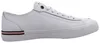 Tommy Hilfiger Corporate Vulc Leder Herren Sportschuhe weiß Produktbild-Vorschau 9