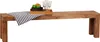 Ława do jadalni z litego drewna akacjowego 180 x 45 x 35 cm Podgląd zdjęcia produktu 1