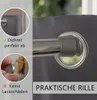 tinycurtains Türvorhang 195x150cm mit Teleskopstange Produktbild-Vorschau 5