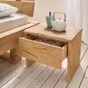 Massivholz Doppelbett mit 2 Nachttischen, 140x200 cm, Produktbild-Vorschau 2