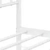 Postel s čelem kovová bílá 80x200 cm Náhled obrázku produktu 11