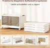 COSTWAY 284 L Skladacie úložné boxy 4-poschodové Náhľad obrázku produktu 3