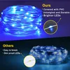 LED Lichterkette 10m 8 Lichtmodi Batteriebetrieben Produktbild-Vorschau 4