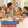 Rice Großer Becher - Rot - Anchor Print Melamin Produktbild-Vorschau 8
