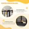 PawHut Türschutzgitter Hunde, Treppenschutzgitter, Produktbild-Vorschau 4