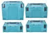 Zestaw Makita Makpac rozmiar 1 + 2 + 3 + 4 skrzynka Podgląd zdjęcia produktu 2