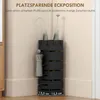 HOMCOM Regenschirmständer aus Metall Quadratisch Produktbild-Vorschau 8