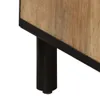 vidaXL Mobile laterale 60x33x75 cm in legno massiccio di Anteprima dell’immagine prodotto 10
