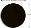 Runde schwarze Magnettafel, RUND, Durchmesser 40 cm – Produktbild-Vorschau 8