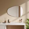 EMKE Asymmetrischer Spiegel 70x50 cm Wandspiegel Produktbild-Vorschau 2