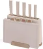 mellerware MR-1412-Beige Set di coltelli con blocco + Anteprima dell’immagine prodotto 1