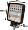 LED reflektor na auto s blikaním 10 - 60V 126W Náhľad obrázku produktu 9