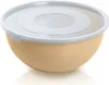 3 Pezzi Ciotola da Cucina Con Coperchio Ciotola In Plastica Anteprima dell’immagine prodotto 12