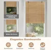 WOLTU Bambusrollo Sonnenschutz Sichtschutz, Seitenzugrollo Produktbild-Vorschau 3