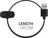 kwmobile USB Kabel Charger kompatibel mit Huami Amazfit Produktbild-Vorschau 2