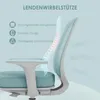 Vinsetto Bürostuhl, Ergonomisch Schreibtischstuhl mit Produktbild-Vorschau 6