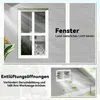 Grauer Kunststoff-Gartenschuppen mit Fenster und Produktbild-Vorschau 7