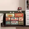 Max Home Vintage-retro Kommode 8 Schubladen Mehrfarbig  Produktbild-Vorschau 5