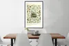 MuchoWow® Gerahmtes Poster Meerestiere - Muschel - Vintage Produktbild-Vorschau 3
