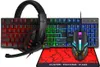 T-WOLF TF800 Four-piece Gaming Combo 104 Keys Keyboard Produktbild-Vorschau 1