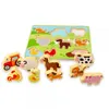 Lelin 20081 Holz - Puzzle / Holzpuzzle / dicke Puzzleteile Produktbild-Vorschau 3