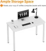 Petit bureau informatique 80x40cm blanc Bureau à domicile Voir les images du produit 4