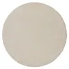 Teppich BUNNY Kreis beige IMITATION VON KANINCHENPELZ beige Produktbild-Vorschau 3