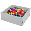 KiddyMoon 90x30cm/200 míčků ∅ 7cm Kulatý Suchý Bazén s Náhled obrázku produktu 1