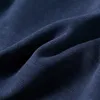 Kinder-Kapuzenpullover Marineblau Melange und Orange 140 Produktbild-Vorschau 7